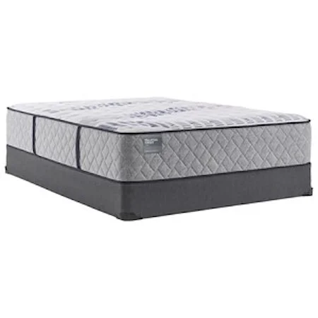 Queen 14 1/2" Plush Individually Wrapped Coil Mattress and 9" High Profile Foundation